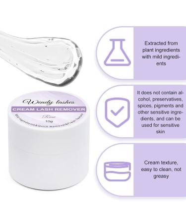 Buy Lash Cluster Glue & Remover Kit - Strong Clear Glue & Safe Cream Remover for DIY Lash Extensions | Fast No Residual Shipping Worldwide - Buy Online on GoSupps.com