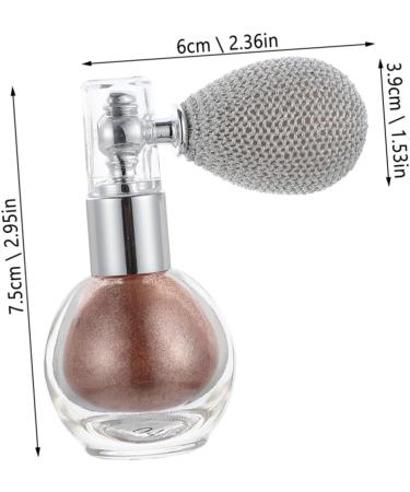 Healvian 2pcs Spray Glitter Face Body Spray Highlighter Shimmer Powder Face High Gloss Spray Plastic - Buy Online on GoSupps.com