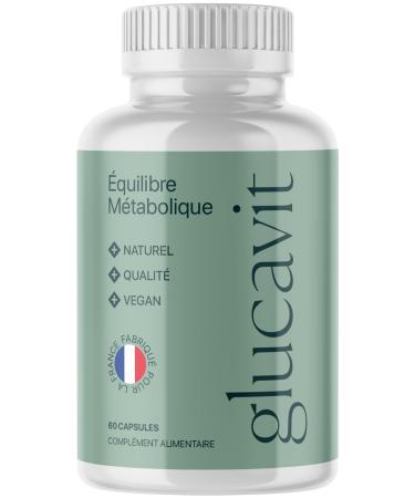 Glucavit G lules - Ingr dients Naturels pour Hommes et Femmes - 60 Capsules pour 1 Mois