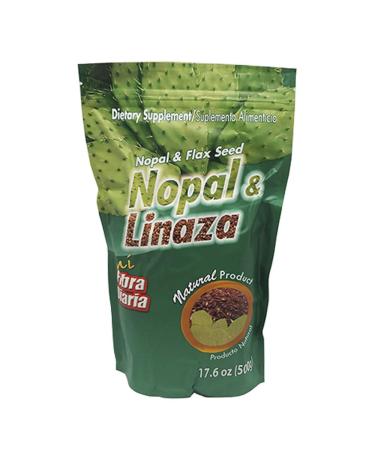 Mi Fibra Diaria Nopal & Linaza. Nopal Cactus and Flaxseed Fiber. 17.6 Oz / 500 g