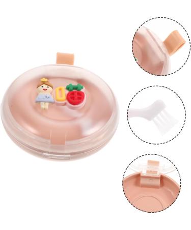 Lurrose Reusable Prosthesis Storage Box | Sweet Holder for Retainers | Small ETUI Ros   10x8.4x2.7cm - Ideal for Braces & Retention - Buy Online on GoSupps.com