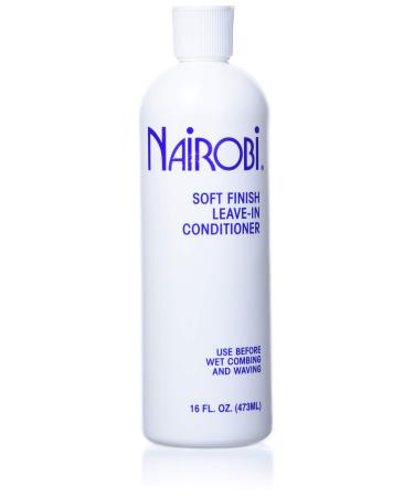 Nairobi Soft Finsh Leave-in Conditioner for Unisex 16 Ounce by Nairobi