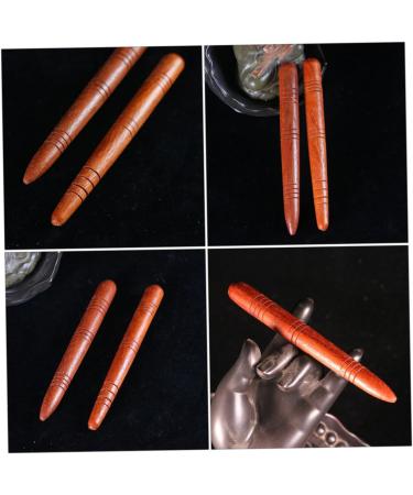 Minkissy 12-Piece Acupuncture Rod Set - Hand & Feet Muscle Relief Wooden Massage Tools for Spa & Acupuncture Point Therapy - Buy Online on GoSupps.com