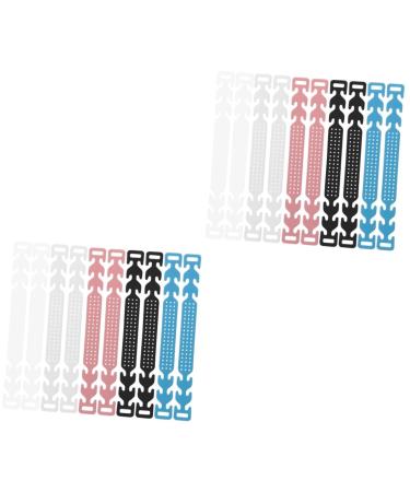Minkissy 20 pieces practical Whiting Blueh Blue Black in Black Forest Black Mask Earring belt hook mask rope extension buckle mask strap buckle ear fastening mask adjustable