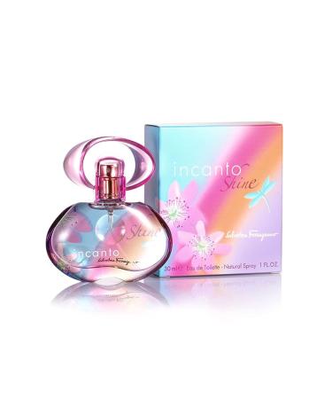 Salvatore Ferragamo Incanto Shine Women Eau De Toilette Spray 1 Ounce