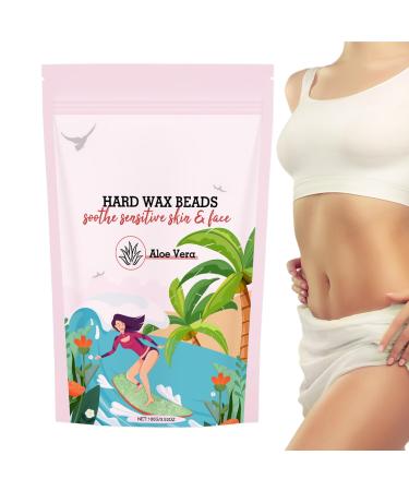 Wax beads for hair removal for sensitive skin 100 g biological removal beads for legs back face intimate area men armpits and arms chest