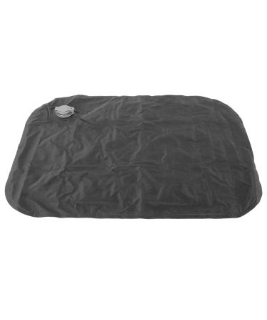 Anggrek Inflatable Seat Cushion | Quick Inflate Travel Pillow | Waterproof TPU | Perfect for Camping & Picnics (Black) - International Shipping Available - Buy Online on GoSupps.com