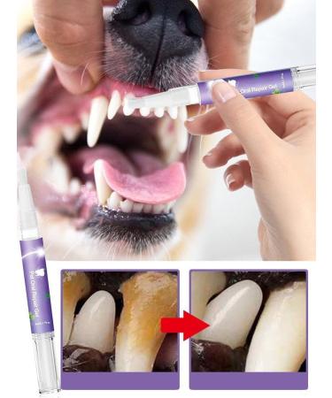 6 Pet Oral Repair Gel - Dog Breath Eliminator Gel - Pet Oral Repair Without Brushing - Natural Pet Teeth Care Solution for Cat Dog 6pcs - Buy Online on GoSupps.com