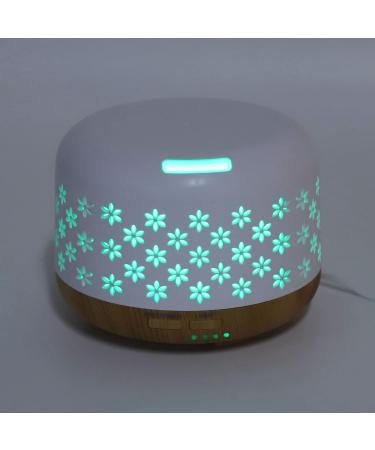 Wood Grain Aromatherapy Diffuser 300ml - Relaxing Essential Oil Diffuser for Bedroom & Library - International Shipping Available - Buy Online on GoSupps.com