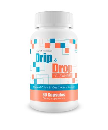 Drip & Drop Cleanse - Our Best Colon Cleansing Gut Support Supplements - Gut Restore Probiotic Super Colon Cleanse Caloric Bypass Supplement - Liver Detox Supplements - Probiotic Colon Cleanse Detox