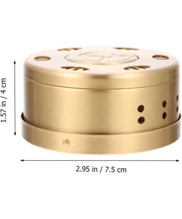 Thick Moxibustion Box - Premium Copper Moxa Container for Acupuncture - MOXIBUSITION STAB Breeder Tool - Buy Online on GoSupps.com