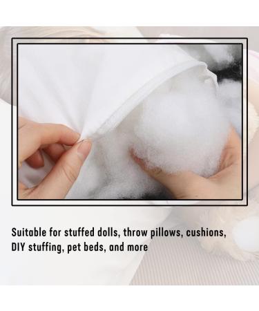 250g High Resilience Polyester Fiber Fill Stuffing for Crafts - Pillow & DIY Dolls Filling - Buy Online on GoSupps.com
