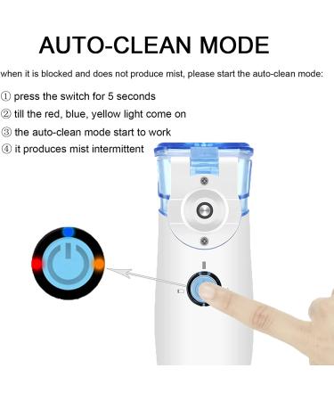 Portable Nebulizer - Handheld Steam Inhaler for Kids & Adults | Personal Atomizer Kit with Accessories - Buy Online on GoSupps.com
