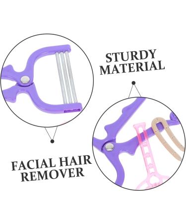 3pi ces pilateurs Faciaux Ressort Portables Acier Inoxydable Kit de Rasoirs pour liminer les Poils du Visage Outils de Beaut pour Front Joues Menton Couleur Al atoire - Buy Online on GoSupps.com