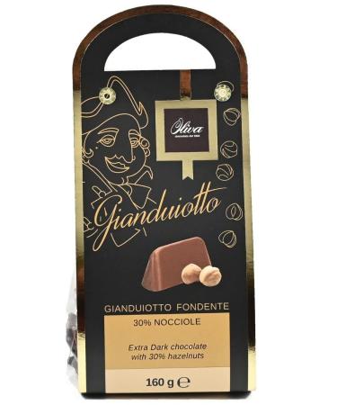 Oliva Fondenti Gianduia Nougat Pralines Dark Chocolate 160g Dulcioliva