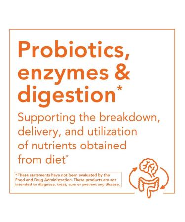 NOW Supplements Probiotic-10 TM 50 Billion Vegetable Capsules 50 Count