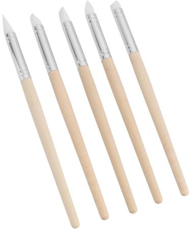 Nail Polish Carving Pen Nail Polish Carving Pen Design Design Wooden Handle Easy Grip Fine Tip 2 Sets Detailed Painting for - Buy Online on GoSupps.com