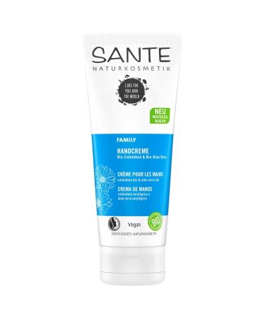Sante Naturkosmetik Natural Cosmetics Family Hand Cream Organic Calendula & Organic Aloe Vera 100 ml (1 pack)