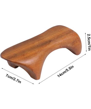 Fomiyes Triangular Massage Device - Sandalwood Scratch Board for Feet & Neck Relief | Premium Handheld Guasha Tool | Ideal Gift from Vietnam - Buy Online on GoSupps.com