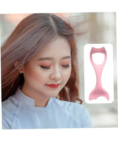 Didiseaon Mascara Brush Eyelash Brush Eyeliner Shaping Tool Eyeliner Stencils Multipurpose Storage Tool Woman 15X5.7CM Pink - Buy Online on GoSupps.com