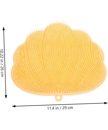 Frcolor Silicone Floor Massage Pads & Foot Cleaner - Back Scrubber & Shower Footwear for Ultimate Clean & Relaxation - Buy Online on GoSupps.com