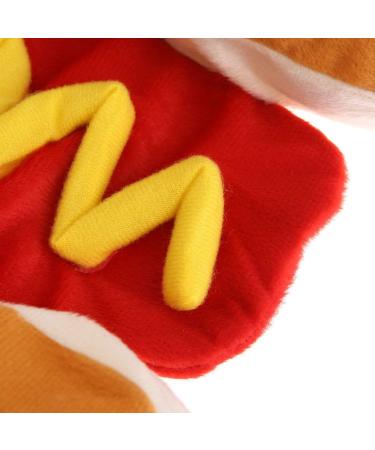 Fogun Funny Hot Dog Coat for Dogs & Cats | Plush Winter Costume | Cute Puppy Clothes (M) - Shop Internationally! - Buy Online on GoSupps.com