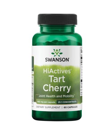 Swanson HiActives Tart Cherry 465 mg 60 Capsules