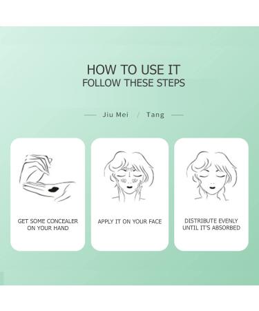 JOMTAM Three-Color Isolation Concealer Foundation 40g - Oil Balance, Waterproof & Hydrating - Buy Online on GoSupps.com