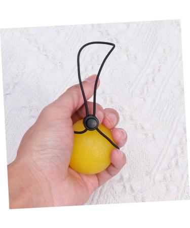 Buy Combined Squeezeball Hand Exercise Ball - Stress Relief Toy for Strength Training - 5.3cm Yellow - Buy Online on GoSupps.com