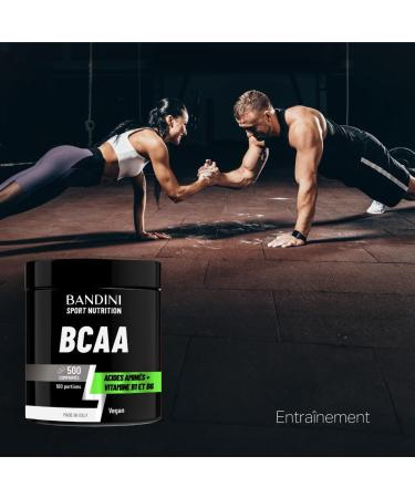  BANDINI Bandini BCAA + Vitamin B1 and B6 | 500 tablets 1000mg | Branched-Chain Amino Acids | Energy and Recovery Support - Buy Online on GoSupps.com