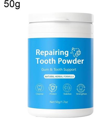 Powder toothpaste tooth powder repairing toothpaste immediate effect 50 g daily morning routine hygiene women travel bathroom care - Buy Online on GoSupps.com