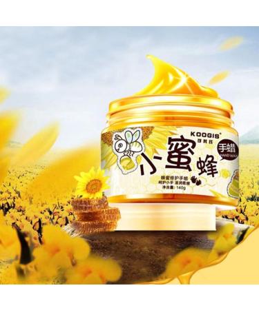 Minkissy Hand Peel Mask Hands Care Paraffin Milk and Honey Moisturizing Peel Off Hand Wax Mask Exfoliating Hand Peeling Mask - Buy Online on GoSupps.com