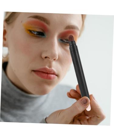 Mikinona Makeup Eyeshadow End Precision Brush Application Makeup Women Ends Dual Shadow Female Stick Eyeshadow 1 count (Pack of 1) Light Brown - Buy Online on GoSupps.com