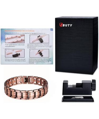 Mens Pure Copper Arthritis Pain Relief Bracelet | Elegant Jewelry Box Included - International Shipping Available - Buy Online on GoSupps.com