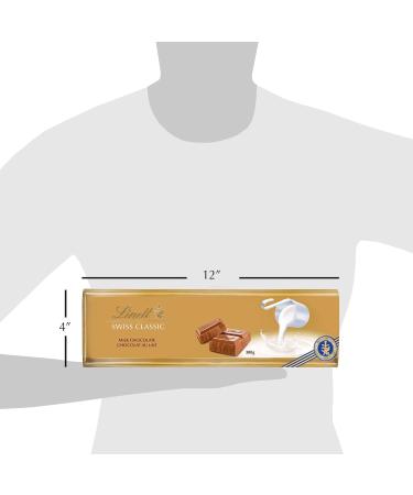 Lindt SWISS CLASSIC Gold Milk Chocolate Bar 300 Grams - Buy Online on GoSupps.com