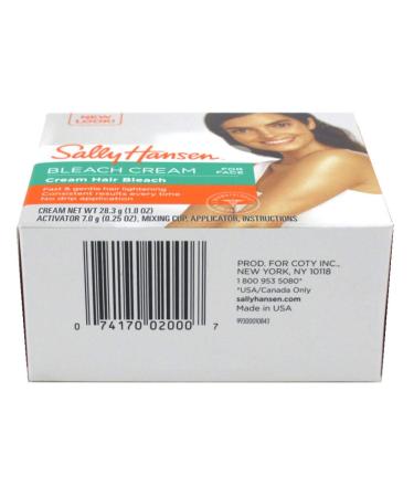 Sally Hansen Creme Hair Bleach For Face - Pack of 3 | Gentle and Effective - Buy Online on GoSupps.com