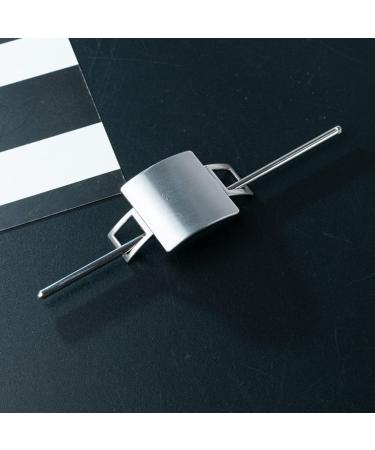 Lurrose Metal Hair Stock Pin Set - 2 Pieces Alloy Hair Claw Clips & Cuffs for Weddings & Hairdressers - Durable Boar Clip Holders - Buy Online on GoSupps.com