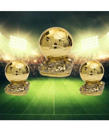Golden Ball Football Trophy - 16cm Champion Award for Best Player - Soccer Trophy - Buy Online on GoSupps.com