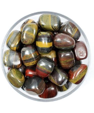 Gift Natural Crystal Stone Iron Tiger Bulk Pebble Home Decor Agate Tumble Stone Mineral Specimen (Size : 150-200g) - Buy Online on GoSupps.com