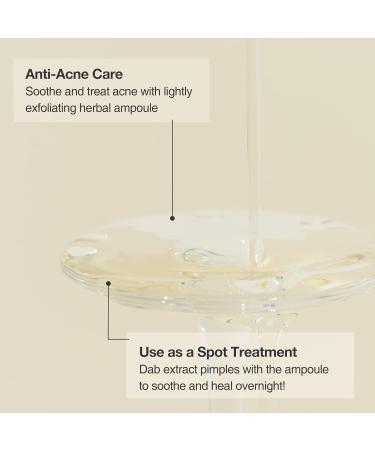 Buy Herbal Fluid Acne Care Ampoule - Korean Beauty Serum for Blemishes & Excess Sebum - 1.69 oz (50ml) - Fast International Shipping - Buy Online on GoSupps.com