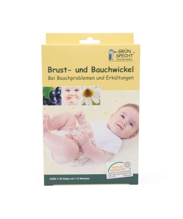 Gr nspecht 160-V1 Chest & Belly Wrap for Infants (Size 1 1-12 Months) | International Shipping Available - Buy Online on GoSupps.com