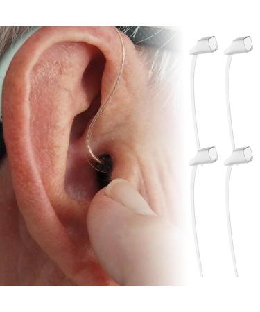 Hearing Amplifier Mounting Clip 4 Pieces Comfortable Flexible Clip Nonslip Ear Amplifier Strap for Daily Use Training Sports Work Sleeping Social Events - Buy Online on GoSupps.com