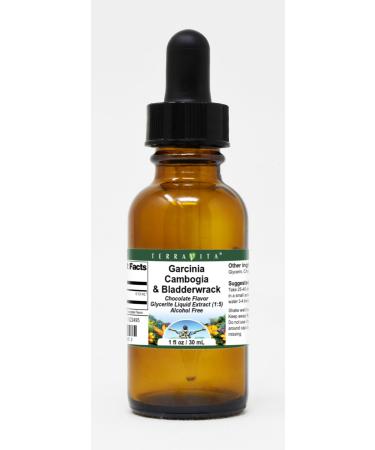 Garcinia Cambogia & Bladderwrack Glycerite Liquid Extract (1:5) - Chocolate Flavored (1 oz ZIN: 522495)