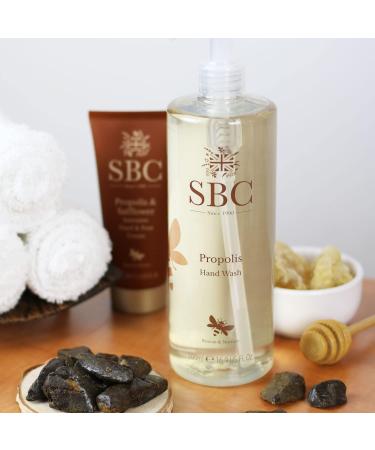 SBC Skincare Propolis Hand Wash - 500ml | Moisturising Hand Wash For All The Family | Propolis Hand Soap For Dry Or Sensitive Skin | Luxury Propolis Hand Soap - Buy Online on GoSupps.com