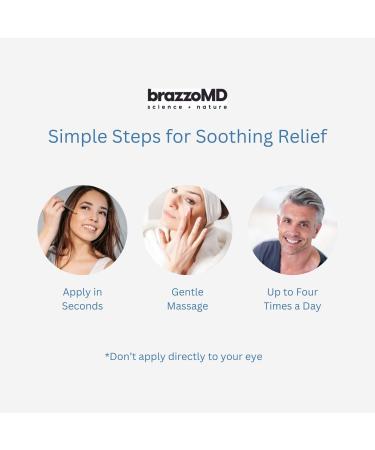 brazzoMD Stye Relief - Physician-Formulated for Chalazions | Arnica & Calendula - 1.0 Fl Oz - Fast International Shipping - Buy Online on GoSupps.com