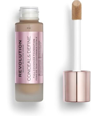 Revolution Beauty London Conceal and Define Foundation F10 23ml - Pack of 1 - Buy Online on GoSupps.com