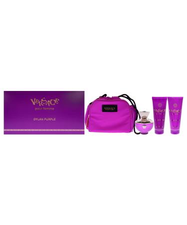 Versace Pour Femme Dylan Purple 4 Pcs Gift Set