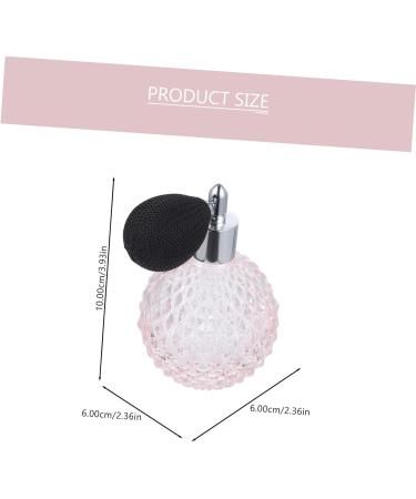 Ipetboom 1 Set Perfume Bottle Spray Valentines Day Gift Perfume Dispenser Bottle Fancy Light Bulbs Small Perfume Rechargeable Vintage Crystal Glass Filling Travel Essential Oil Bottle Pink 273G24801O 6x6cm Pink - Buy Online on GoSupps.com