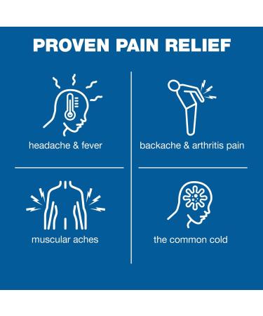 GenCare Ibuprofen 200mg Pain Reliever & Fever Reducer - 500 Coated Tablets | Ultimate Savings Bulk Pack; NSAID for Headache, Body Aches, Back Pain, Cramps & Muscle Aches - Buy Online on GoSupps.com