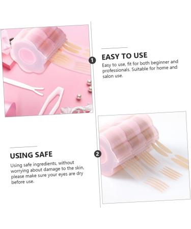 POPETPOP 1 Set Double Eyelid Sticker Double Side Adhesive Tape Sunglasses Dogs Clothes Tape Double Sided Eyelid Stickers Eye Makeup Stickers Makeup Tools Double Eyelid Fiber Quincunx Pink - Buy Online on GoSupps.com